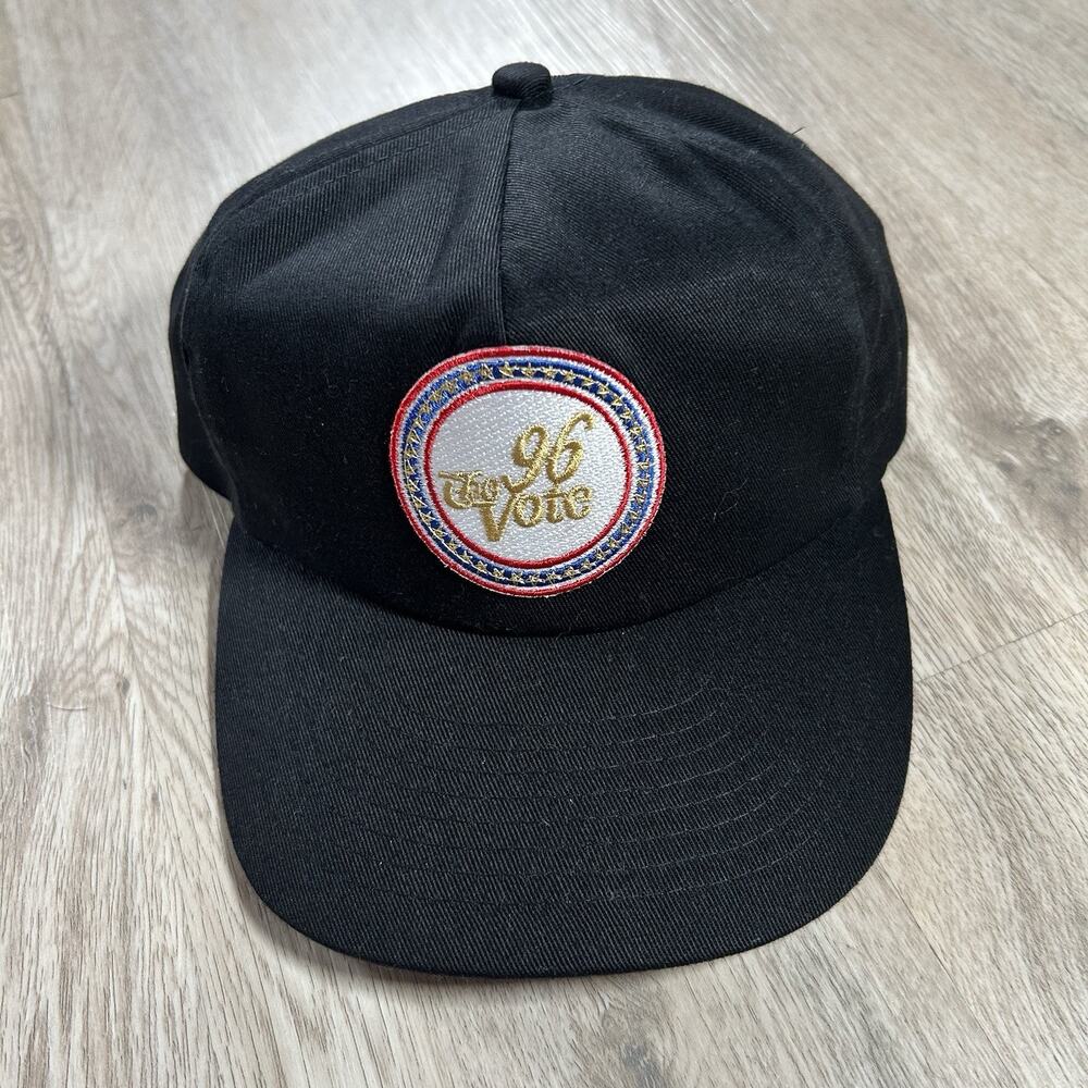 Vintage 1996 ABC‎ News The Vote Hat Black Mohrs Cap